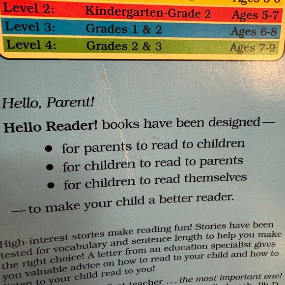 5 for $15📕Monster Manners Scholastic Hello Reader Level 3 Kids Book (SKU:239MI) - Picture 3 of 5